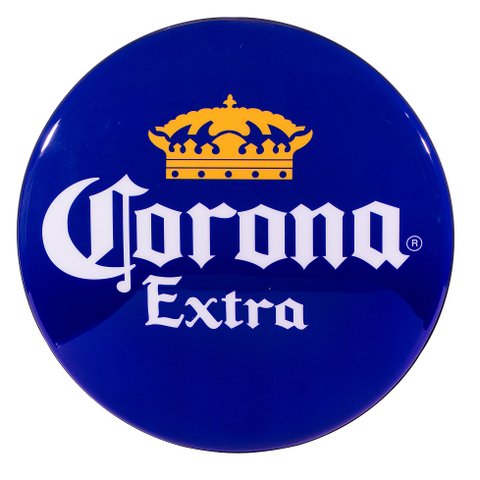 Luminoso de Parede Cerveja Corona Retrô Vintage para Bar, Garagem, Churrasqueira, Espaço Gourmet