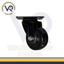 Ver imagem 5 de Kit 4 Rodinhas Giratória Refoçada 3 Polegadas Black com Rolamento Anti Risco 400kg 75mm P/ Móveis