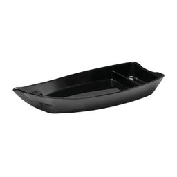 Barco para Sushi em Melamina 30,5 Cm Preto Fuji Haus 57702/005 - 1