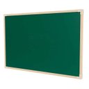 Ver imagem 2 de Lousa Quadro Escolar Verde 60x40 cm Moldura Madeira - Souza