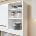 Ver mais imagens de Kit de Cozinha Atenas 7 Portas 3 Gavetas - Kaiki Móveis Branco