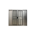 Ver imagem 2 de Veneziana 6 Folhas Aluminio Brilhante com Grade 1,00x1,20