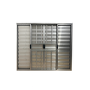 Ver imagem 3 de Veneziana 6 Folhas Aluminio Brilhante com Grade 1,00x1,20