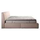 Ver imagem 6 de Cama com Cabeceira Pagani Queen Base no Chão Bouclê Bege G92 - Gran Belo