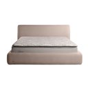 Ver imagem 7 de Cama com Cabeceira Pagani Queen Base no Chão Bouclê Bege G92 - Gran Belo