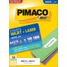 Etiqueta Adesiva A4 A4375 Inkjet Laser 100 Fls 32,83x104,5mm Pimaco - 1