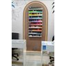 2 Nicho Organizador Expositor para Esmaltes Branco - 10