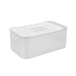 Cesta com Tampa Grande em Polipropileno 30,5 Cm Natural Fit Coza 10797/0001 - 2