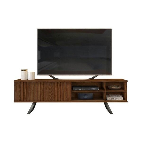 Bancada com Pés Greta para TV 70 Polegadas Dj Móveis