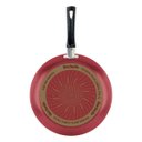 Ver imagem 2 de Frigideira Francesa Antiaderente 24 Cm Vermelho Limpa Fácil Rochedo R2i1a6c11