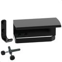Ver imagem 4 de Kit Acessórios Para Banheiro Preto Fosco 4 Peças Zmt