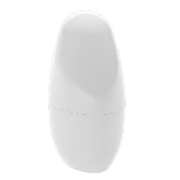 Porta Escova com Tampa em Poliestireno 10,5 Cm Branco Spoom Coza 20858/0007 - 2