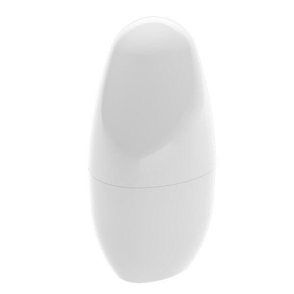 Porta Escova com Tampa em Poliestireno 10,5 Cm Branco Spoom Coza 20858/0007