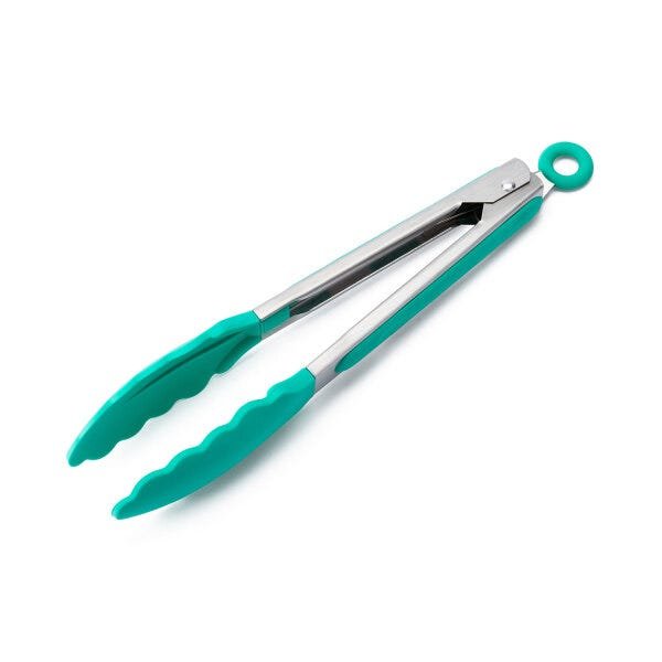 Pegador Inox com Ponta em Silicone Verde 23cm Weck Cód. 5112 - 1