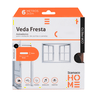 Veda Fresta Porta Janela Modelo I Stamaco Home Fita Vedação Autoadesivo 6 Metros Preto - 2