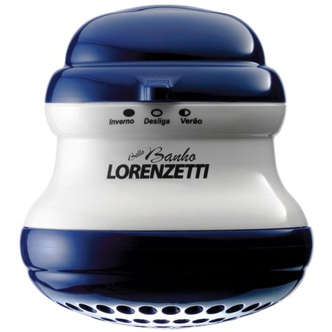 Chuveiro Lorenzetti Bello Banho com Cano Ultra Azul 127v 5500w
