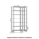 Ver imagem 4 de Estante Closet Yes 120cm com 12 Prateleiras - Montana