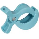 Ver imagem 2 de Conjunto 4 Presilhas Multiuso Bebê Prática Prendedor de Manta Fralda Carrinho Bebê Conforto