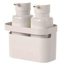 Ver imagem 1 de Kit 2 Dispensers 500ml Sabonete Líquido Sabão Organizador para Pia Cozinha