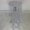 Ver imagem 6 de Lustre Cristal Acrílico Lustre Decorar Corredor Quarto Banheiro Design Moderno 17x32cm