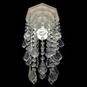 Ver imagem 7 de Lustre Cristal Acrílico Lustre Decorar Corredor Quarto Banheiro Design Moderno 17x32cm