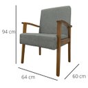 Ver imagem 3 de Kit 2 Poltrona Decorativa Sala Estar Jade Veludo Cinza