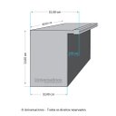 Ver imagem 1 de Cascata Embutir 60 Cm Lamina Curta