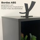 Ver imagem 6 de Escrivaninha Artany Fusion Concreto/preto 6277