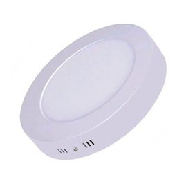 Plafon de LED Sobrepor 12W 3000K Redondo - 1
