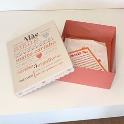 Caixa de Recordações Mãe Amor Incondicional - 1 Caixa de Recordações Mãe Amor Incondicional - 1