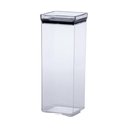 Ver imagem 1 de Pote Hermetic Lumini Quadrado 2.200ml Transparente com Tampa