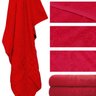 Toalha de Banho Gigante Banhão Algodão Várias Cores - Vermelho - 2