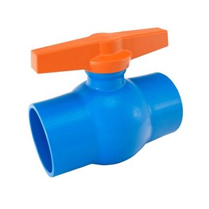 Registro Esfera Roscavel 1 Polegadas Irrigação Azul Viqua