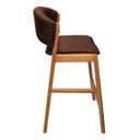 Ver mais imagens de Kit 02 Banquetas Alta com Encosto Madeira Charmy Courissimo:Courissimo/Whisky
