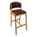 Ver imagem 7 de Kit 02 Banquetas Alta com Encosto Madeira Charmy Courissimo:Courissimo/Whisky