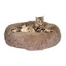 Cama Donut Cachorro Gato Pet 60Cm Nuvem Animal de Estimaçao Casinha Caminha Rosquinha Pelucia Macio  - 6