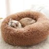 Cama Donut Cachorro Gato Pet 60Cm Nuvem Animal de Estimaçao Casinha Caminha Rosquinha Pelucia Macio  - 3