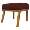 Ver imagem 6 de Kit 2 Puffs Decorativos para Sala Firenze Retangular Tecido Sintético