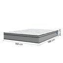 Ver imagem 4 de Cama Box Baú Casal Queen Colchão 158x198x65cm