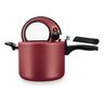 Panela de Pressão Antiaderente Cor Vermelho 4,5l C/visor Mta Cor Cereja - 4