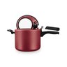 Panela de Pressão Antiaderente Cor Vermelho 4,5l C/visor Mta Cor Cereja - 8
