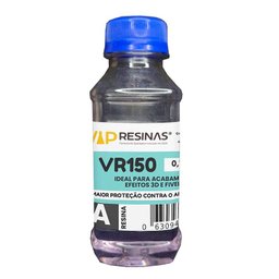 Resina Epóxi + Endurecedor Uv Vr150 150g Média Viscosidade - 4