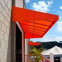 Ver imagem 2 de 2734 - Lona de Toldo Sansuy Fosco Laranja Cor/cor 1,45m 550g - Metro