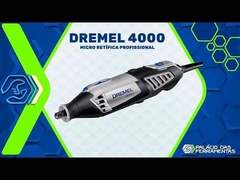 Retífica DREMEL 4000 com Guia Mini Serra 670 e Disco 546 -110V - 7