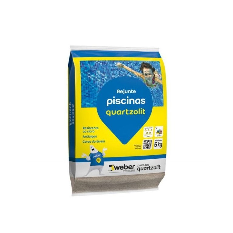 Rejunte Piscina Quartzolit 5kg - AZUL COBALTO