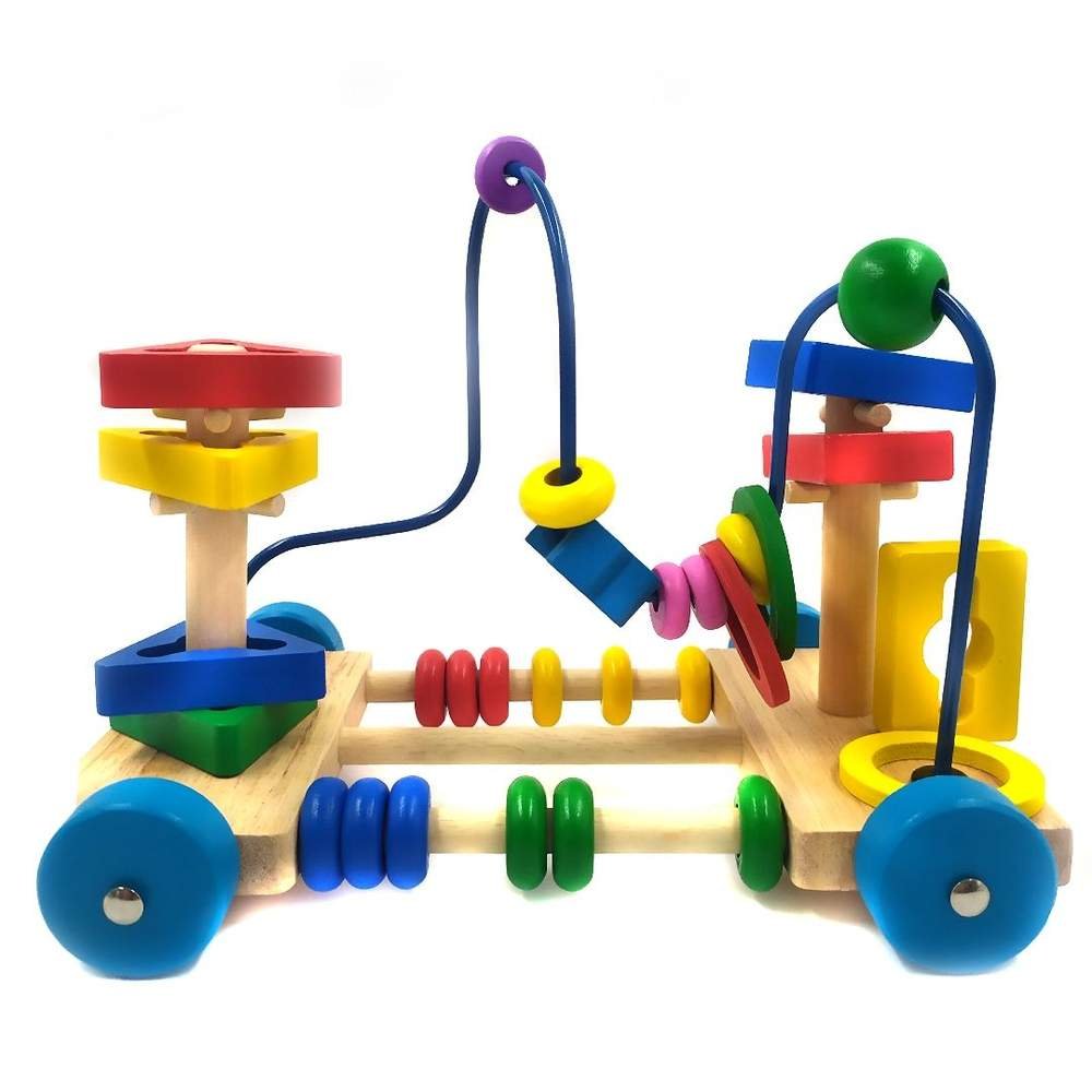 Brinquedo Pedagógico Educativo Aramado Carro | MadeiraMadeira