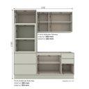 Ver imagem 3 de Cozinha Compacta 100% MDF com Torre Quente 2 Fornos Fineze