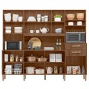 Ver imagem 2 de Kit Cozinha Hortelã Nicioli Évora Rústico