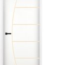 Ver imagem 2 de Folha de Porta em Madeira Frisada 2 210x80x3,5cm Gitale Portas