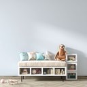 Ver imagem 1 de Papel de Parede Adesivo Azul Bebê Liso Gh Papel de Parede Baby 3,5m